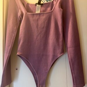 Vici Pink Bodysuit One Piece High-Cut
